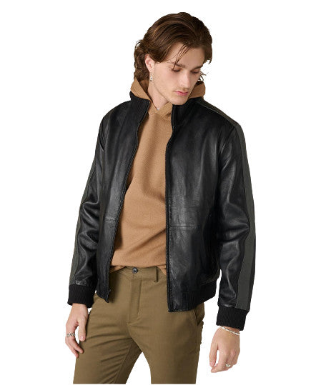 Thomas Bomber Leather Jacket