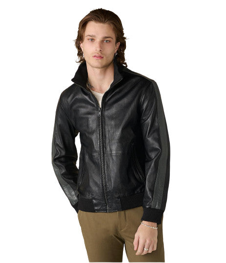 Thomas Bomber Leather Jacket