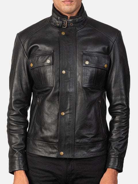 Darren Biker Leather Jacket