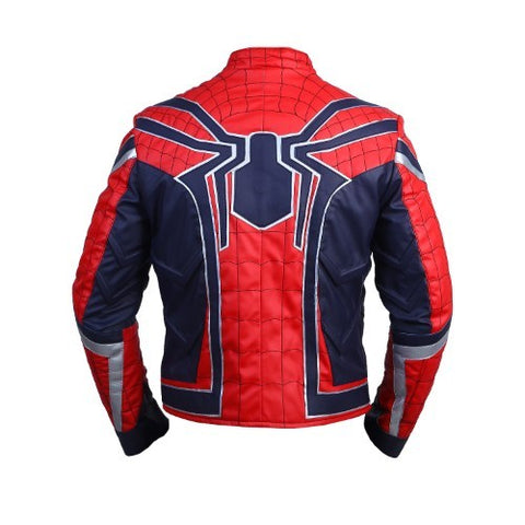 Avengers Endgame Spider-Man Jacket Black