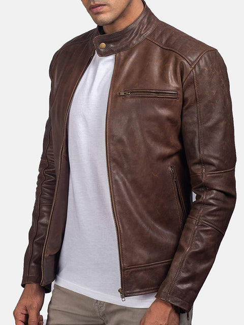 Dean Biker Leather Jacket