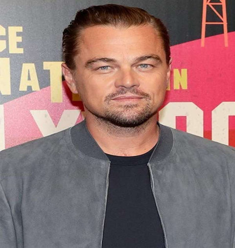 Once Upon a Time In Hollywood Leonardo DiCaprio Bomber Leather Jacket