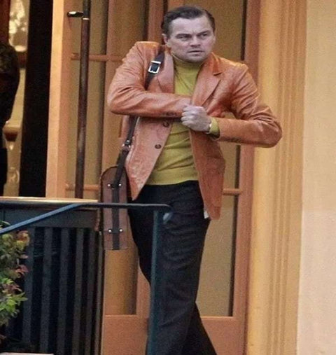Once Upon a Time in Hollywood Leonardo DiCaprio Leather Jacket