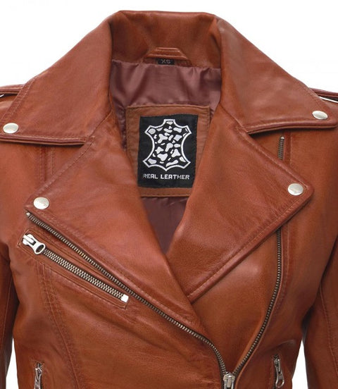 Margaret Tan Ladies Leather Jacket